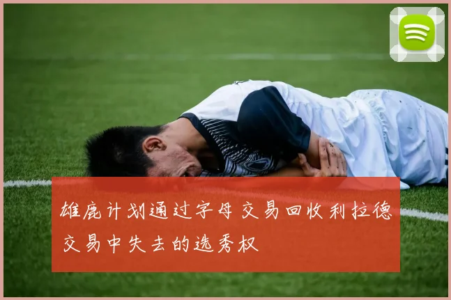 雄鹿计划通过字母交易回收利拉德交易中失去的选秀权